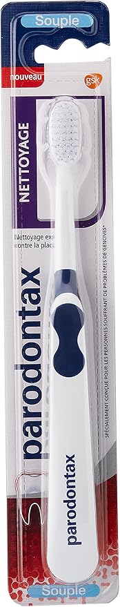 Parodontax Brosse À Dent Nettoyage Souple, Pour Les Dents Sensibles, Élimine La Plaque Dentaire