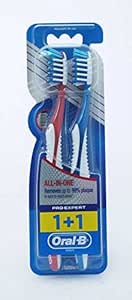 Oral B Lot de 2 brosses à dents tout-en-un Expert