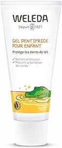 WELEDA - Gel dentifrice pour Enfant - Naturellement efficace et sans fluor - Goût agréable et apprécié des enfants - NATRUE - 50 ml