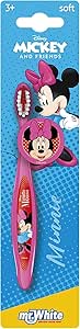 Mr White Jr Brosse à dents manuelle avec capuchon de protection - Mickey et ses amis - Minnie