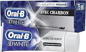 Oral-B 3D White Charbon Dentifrice 75 ml